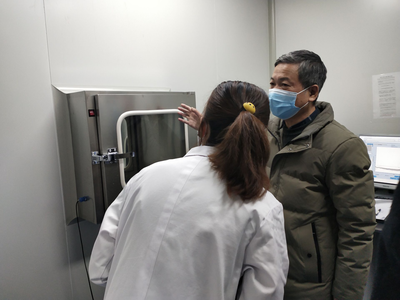 省質控中心聯合省疾控中心對我院新冠核酸檢測質量督查