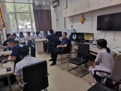 提升科室服務質量 強化醫德醫風建設--院黨委書記帶隊參加醫技室周例會