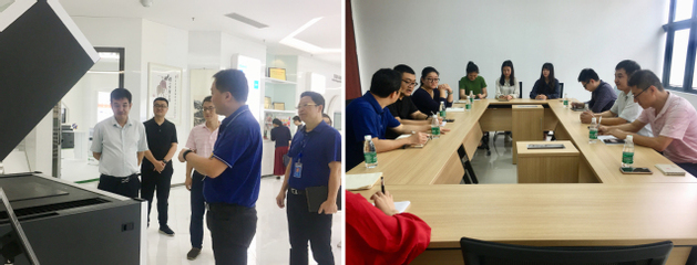 現(xiàn)代商貿流通專業(yè)群精準對接區(qū)域產業(yè) --商學院赴納斯達、日新公司洽談校企合作