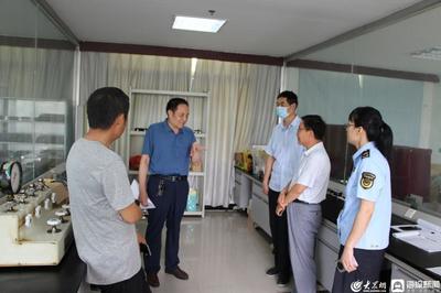 沂水縣檢驗檢測中心-計量機構“雙隨機”檢查和社會公用計量標準建設情況督導